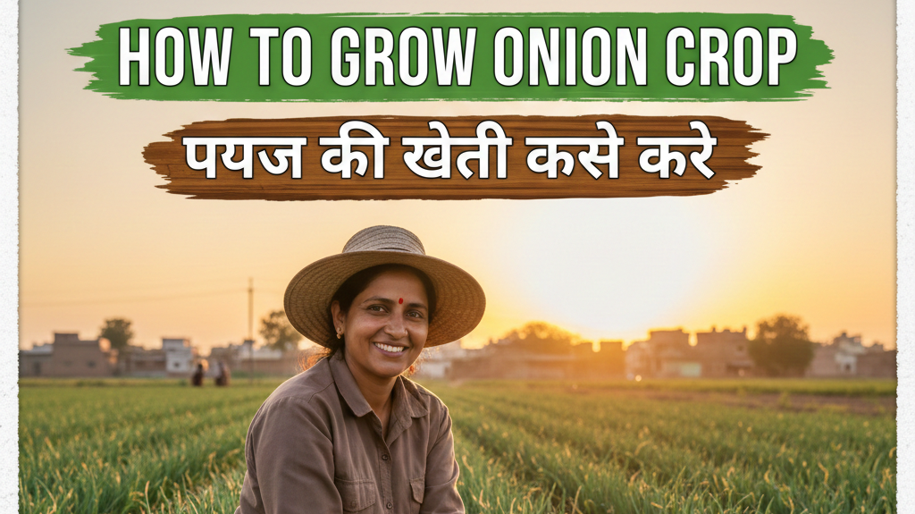 how to grow onion crop